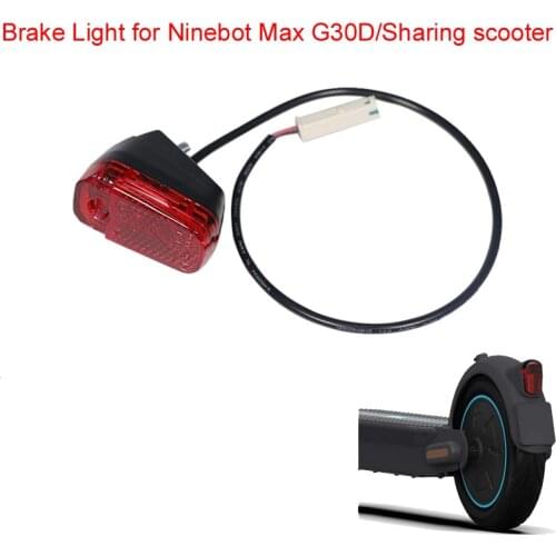 Ridefixing Kickscooter Parts Tail Light for Max G30D/Sharing ELectric Scooter Spare Parts and Accessories