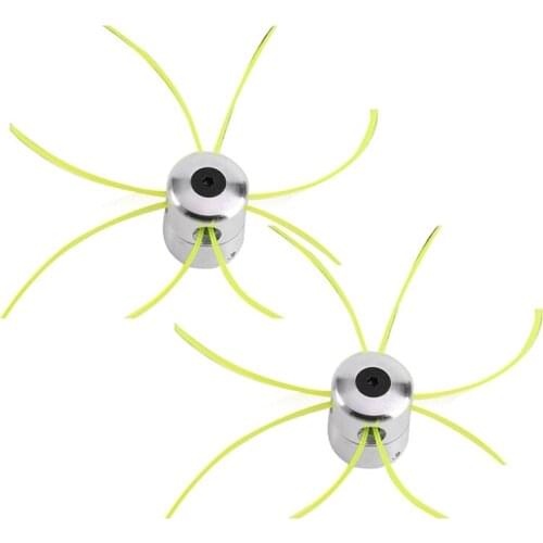 Hot XD-2 Set Aluminium Tremmer Head Nylon Trimmer Head Spool Strimmer Head,Replacement for Petrol Brush Cutter & Grass Trimmer