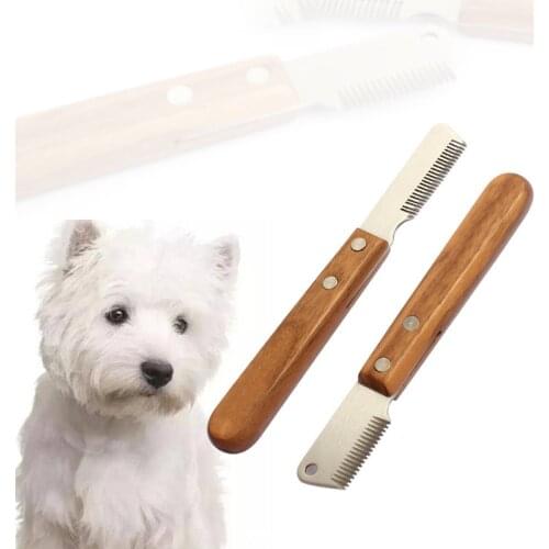 Pet Dog Hair Shedding Comb Cat Brush Grooming Tool Dogs Lint Shedding Trimmer Brushes Cats Hair Shedding Comb Pet Supplies