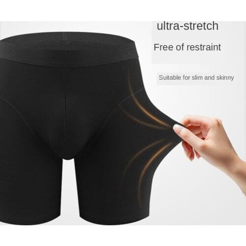 Mens Thermal Underwear Winter Thick Keep Warm Shorts Add Velvet Long Legs Boxers Pants Boxer Men Underpants Plus Size Mens