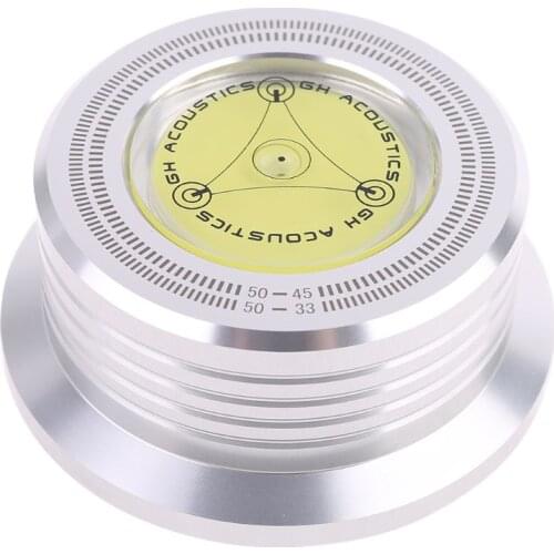 Universal 50Hz LP Vinyl Record Disc Turntable Stabilizer Aluminum Weight Clamp