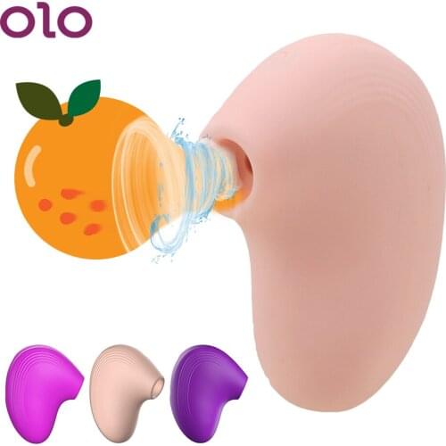 OLO Nipple Sucking Vibrator Blowjob Vibrating Clit Vagina Stimulator 10 Frequency Clitoral Vacuum Stimulator Sex Toy for Women