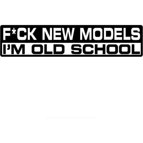 Funny OLD SCHOOL KKs Decal JDM Car Truck for JEEP Van Bike Offroad Cover Scratches Car Sticker Pvc 23cm X 5.4cm