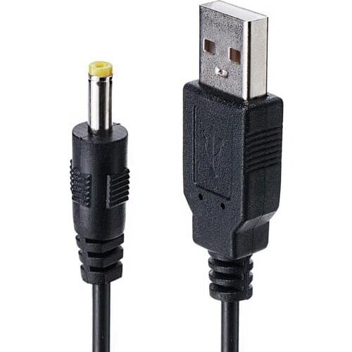 1.2m 5V USB A to DC Power Charging Cable Charge Cord for Sony PSP 1000/2000/3000 Barrel Jack Power Cable Connector