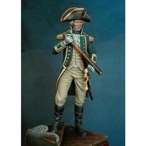 1/24 Unpainted Assembly Resin Figure Kit Navy Officer
