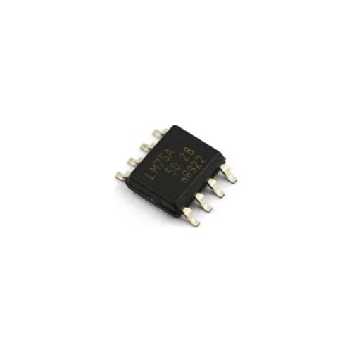 10pcs/lot LM75 LM75A LM75AD SOP-8 Digital temperature sensor IC
