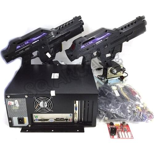 Arcade 4 in 1 Shooting Games Kit 110v/220v Aliens/Schrik Fearland/Paradijs Verloren/De Swarm Game