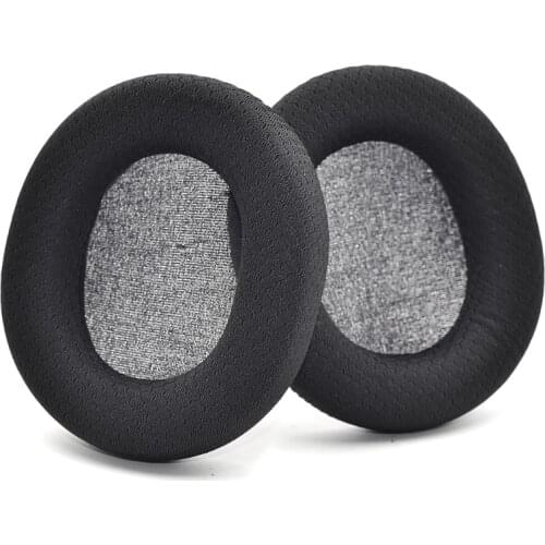 C1FB Replacement Fabric Ear Pads Earpad Ear Cushion for -KINGSTON -HyperX Cloud CORE / Cloud II headphones