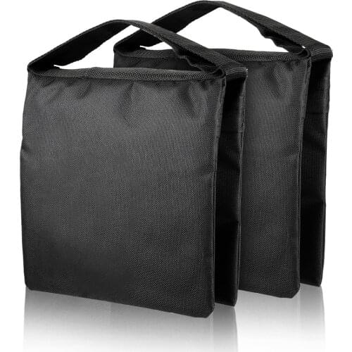 Photography Black Sandbags Use For Background Backdrop Stand,Photo Studio Boom Arm Cantilever Light Tripod,Heavy Duty Sand Bag