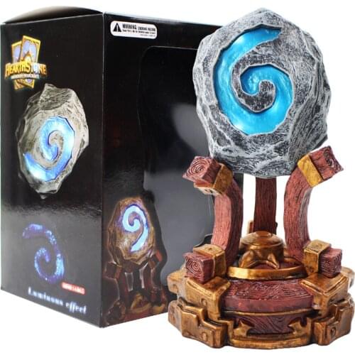 19cm Game HearthStone with LED Light PVC Action Figure Collectible Model Decoration Toy