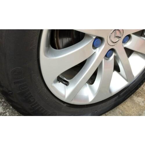 4pcs/set Car Tire Valve Caps Air Tyre Stems Cover 6corners for bmw benz vw audi Ford Kia Hyundai Nissan VW toyota Mazda Volvo