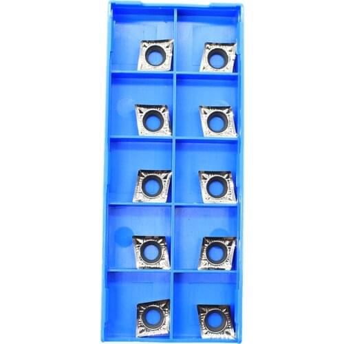 CCGT09T304 AK H01 CCGT 09T304 Aluminum cutter blade Insert Cutting Tool turning tool CNC Tools AL +TIN Alloy wood Tungsten