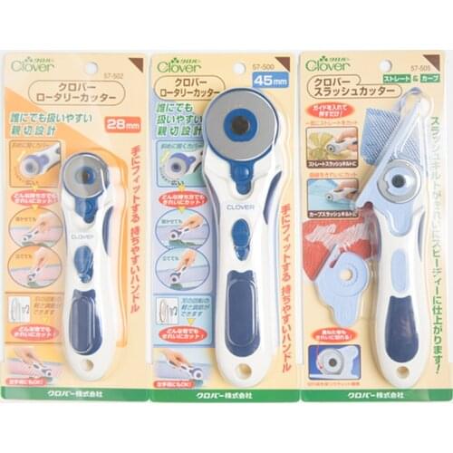 28MM 45MM diameter Airlfa brand Clover soft cushion rotary slash cutter 57-500 57-502 57-505 clover blade 57-503 57-504