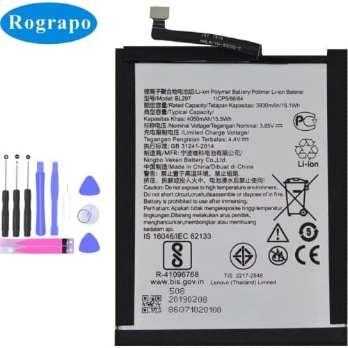 Original 4020mAh BL297 Mobile Phone Replacement Akumulator Accumulator Battery For Lenovo K5 Pro L38111 L38041 Z6 Lite