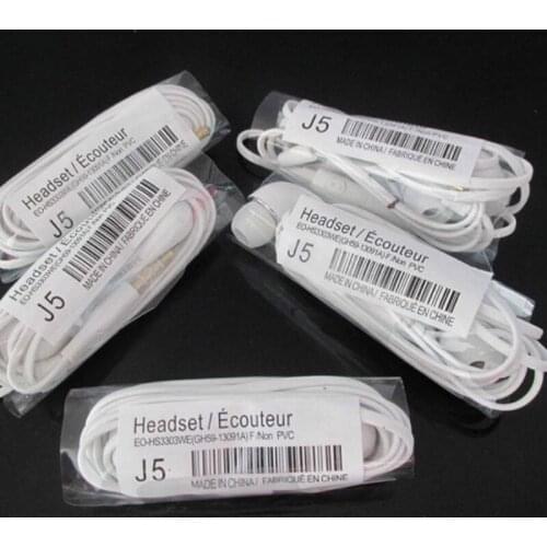 Hot 3.5MM In-ear Earphones Headphones Hands-free with Mic For Samsung S4 J5 HTC Xiaomi Phones