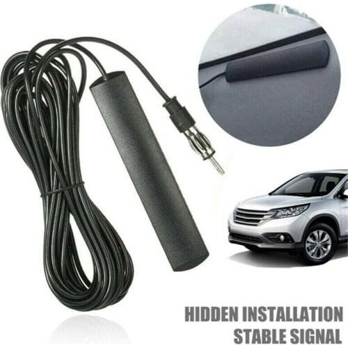 Hidden Antenna Radio Stereo AM FM Stealth for Vehicle Car Truck Motorcycle Boat