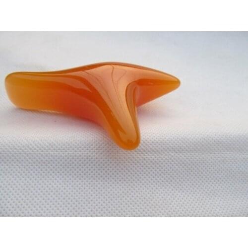 Triangle bird acupuncture massage stick foot reflexology massager meridian massage pedicure tool