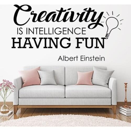 Waterproof Decal Vinyl Lettering Scientist Motivational Saying Sticker Inspirational Home Room College Classroom Decor HY1409