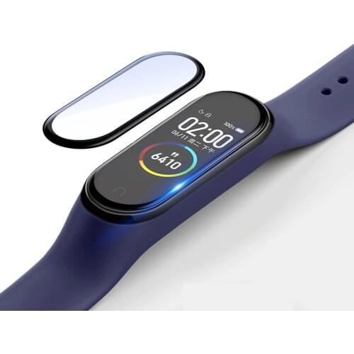 Protective film for mi band 4 strap film Explosion-proof/scratch-resistant protector mi band 4 glass (Non-Tempered glass) Shield