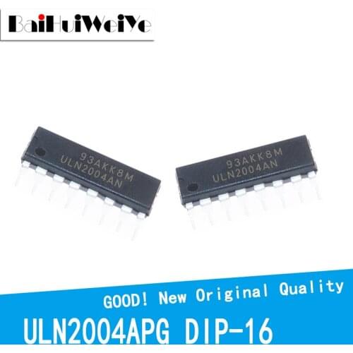 10PCS/LOT ULN2004AN ULN2004APG ULN2004 ULN2004A 2004APG 2004AN DIP-16 New Original IC Good Quality Chipset In Stock DIP16