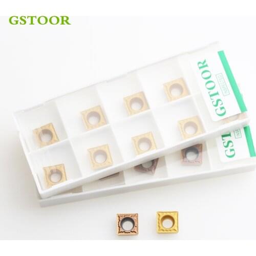 10PCS SCMT09T304 SCMT09T308 SCMT120404 SCMT120408 GMH20 GMH25 GG200 GMZ35 GS200 CNC Turning Tools Lathe Cutter Carbide Inserts