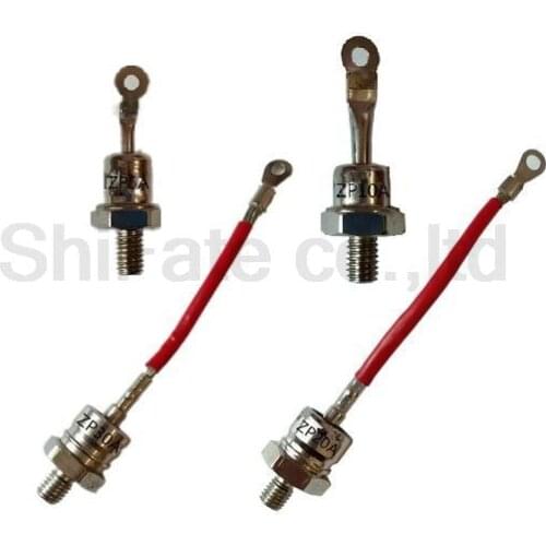 2Pcs 5/10/20/30/50/100/200/300/500A 1200V Metal Case Rectifier Stud Diode Thyristor ZP-5A/10A/20A/30A/50A/100A/200A/300A/500A
