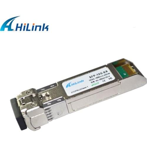 Free Shipping! 2 pcs a lot SFP-10G-ER Compatible Switch Singlemode 10G 1550nm 40km ER SFP+ ddm Transceiver