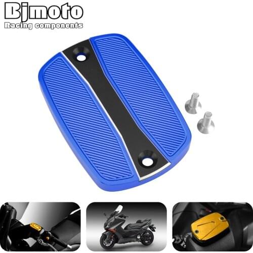 BJMOTO Moto Scooter TMAX-530 2012-2016 CNC Front Brake Fluid Reservoir Cover Cap For Yamaha Tmax T MAX 530 TMAX500 2008-2016