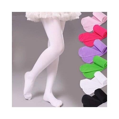 Baby Kids Girls Tights Soft Velvet Ballet Dancewear Long Tights Pantyhose