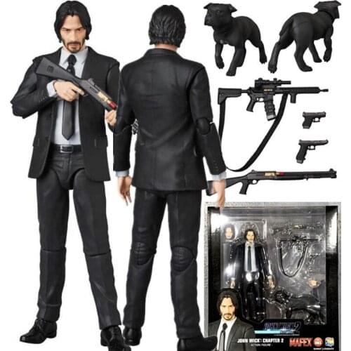 JOHN WICK 085 Action Figure Chapter 2 Model Toys Dolls Gift 16CM