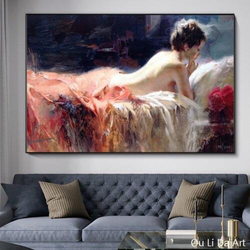 No frame impression people sexy dance girl art prints poster canvas printings oil painting printed on canvas wall decor pictures