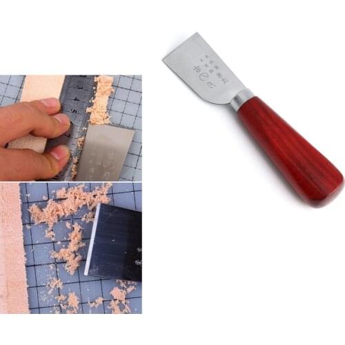 Leather Craft Skiving Sharp Handle Knife Leathercraft Handwork DIY Tool New