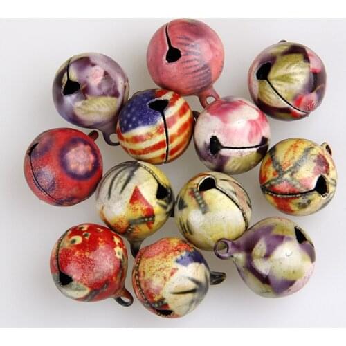 Chinese Style Small Metal Jingle Bells Loose Beads Festival Party Decoration/Christmas Tree Decorations/DIY Crafts Accessories