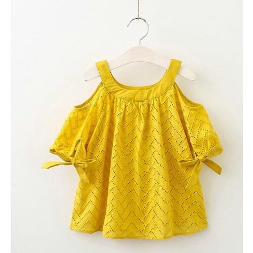 Fashion kids clothing Off Shoulder dress for baby girls cotton bownot tracksuit cute dress infant girls clothing 2T-7T