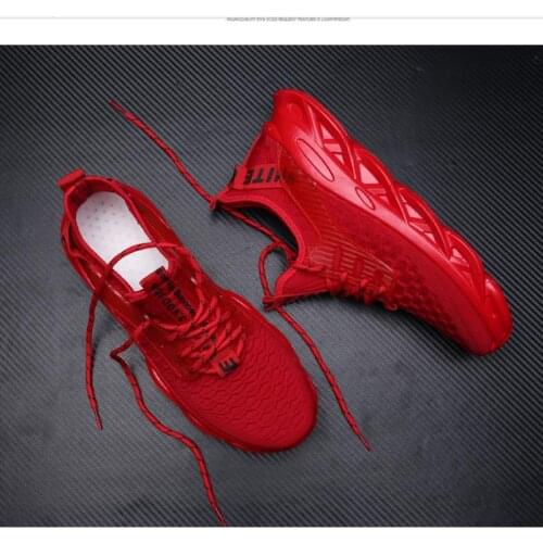 Mens shoes autumn 2019 new trend wild casual shoes running shoes mens sports shoes ins shoes mesh shoes