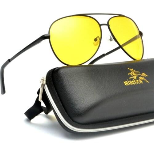 2019 Yellow Polarized Sunglasses Men Women Night Vision Goggles Driving Glasses Driver Pilot Mens Driving Sun Glasses UV400 NX