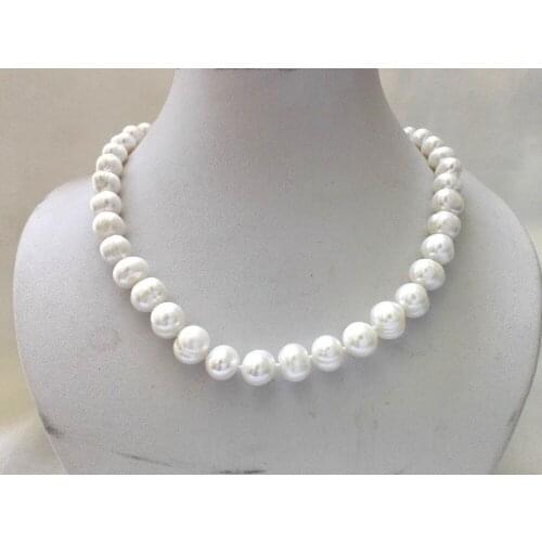 Real nature white freeform baroque nugget freshwater pearl bib necklace 9-10mm