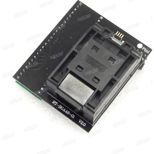 BGA48 Adapter Socket RT-BGA48-01 For RT809H Programmer Used MX29GL640, S29GL064N Other Models NOR off-line Reading and Writing