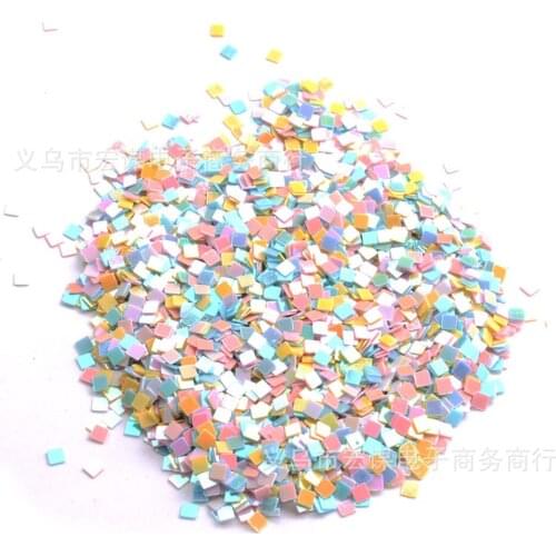 Wedding decorations/block/15 grams Sequins PVC Flat for DIY Card Making Craft Color Collection
