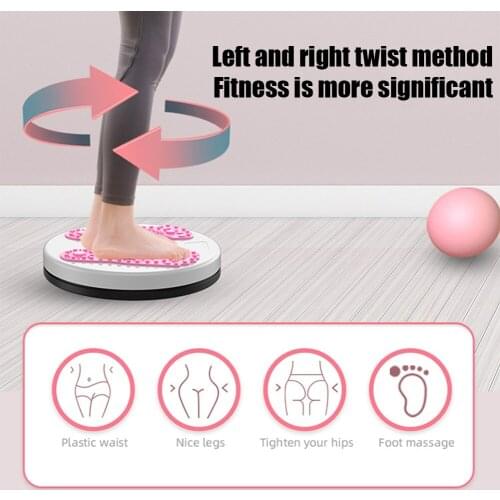 Yoga Twisting Plate Home Fitness Beauty Waist Machine Lose Weight Reduce Belly Slimming Shape Waist Sports Health Entertainment