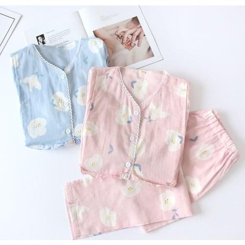 Fdfklak Spring Summer Thin Cotton Maternity Nursing Sleepwear Breastfeeding Pajamas Long Sleeve Breast Feeding Nightwear