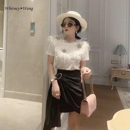 WHITNEY·WANG Women's Short T-shirts