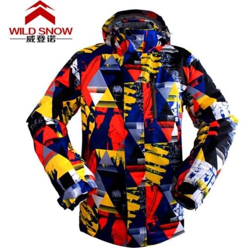 WILD SNOW Men's Snowboard Jackets