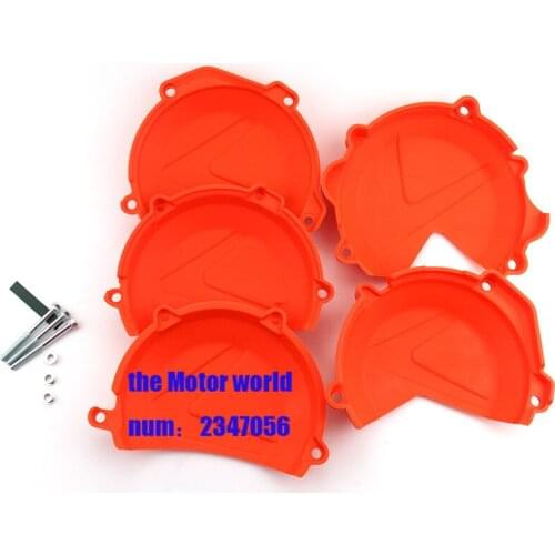 Motorcycle Clutch Cover Protection Cover Water Pump Cover Protector For KTM 250 350 FREERIDE SXF EXCF XCF XCFW SIX DAYS