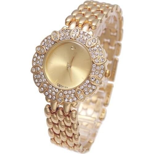 WA140 G&D Womens Quartz Wristwatches Stainless Steel Reloje Mujer Luxury Ladys Bracelet Watch Elegant Watch Relogio Feminino