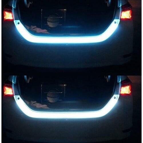 Accessories Steering brake light Backlight Car DC12V Fluid LED Strip Trunk