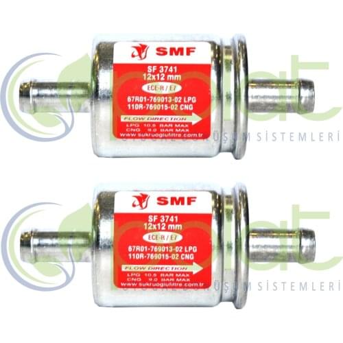 2 PCS x LPG GPL CNG FILTER 12x12