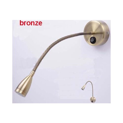 3W 110V 220V Wall Mounted Bedroom Reading Lights