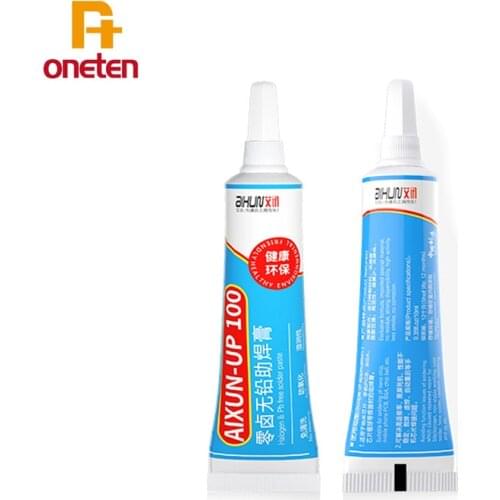 AIXUN Zero halogen lead-free solder paste UP100 For Motherboard IC Chip BGA repair soldering to remove tin phone repair tool