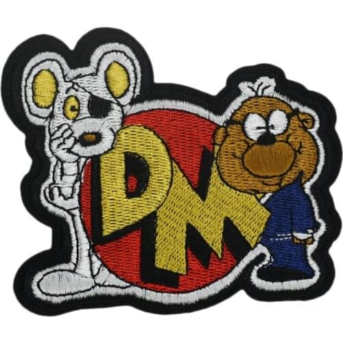 DM Movie TV Series Patch DC COMICS Cosplay Costume Embroidered Emblem iron on patch badge applique